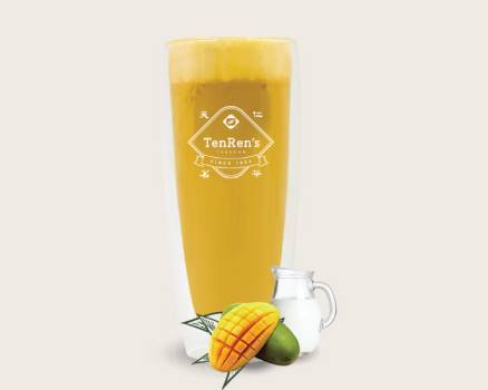 Mango Milk Tea 芒果奶茶